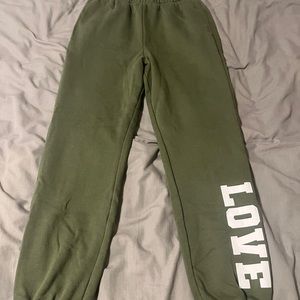 LOVE sweatpants